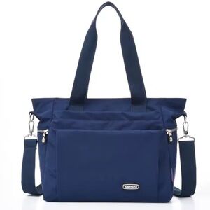 HUAERYOUYUE Messenger Bag Navy Blue Tote Laptop Bag